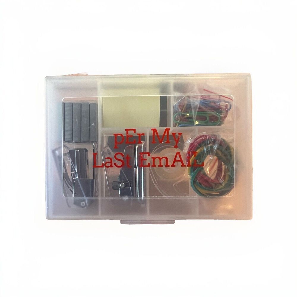 NEW Mini Office Supply Desk Kit Box - Per My Last Email